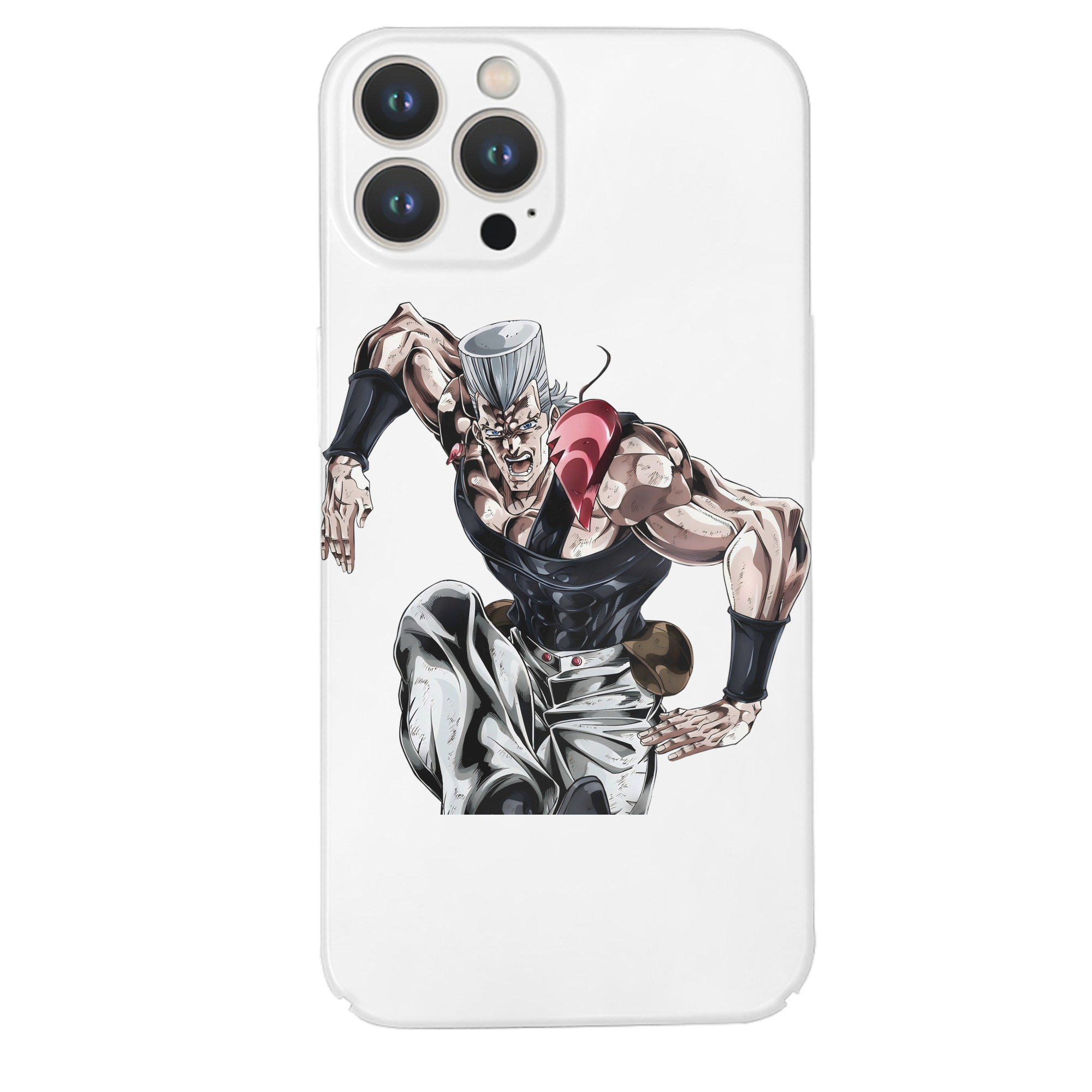 （画像用） ジョジョの奇妙な冒険 ジャン＝ピエール?ポルナレフ JoJo's Bizarre Adventure Jan Pierre Polnareff 【iPhone 14シリーズ対応】ハードケース